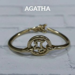 アガタ(AGATHA)の【匿名配送】 AGATHA アガタ ブレスレット ゴールド チェーン 7(ブレスレット/バングル)