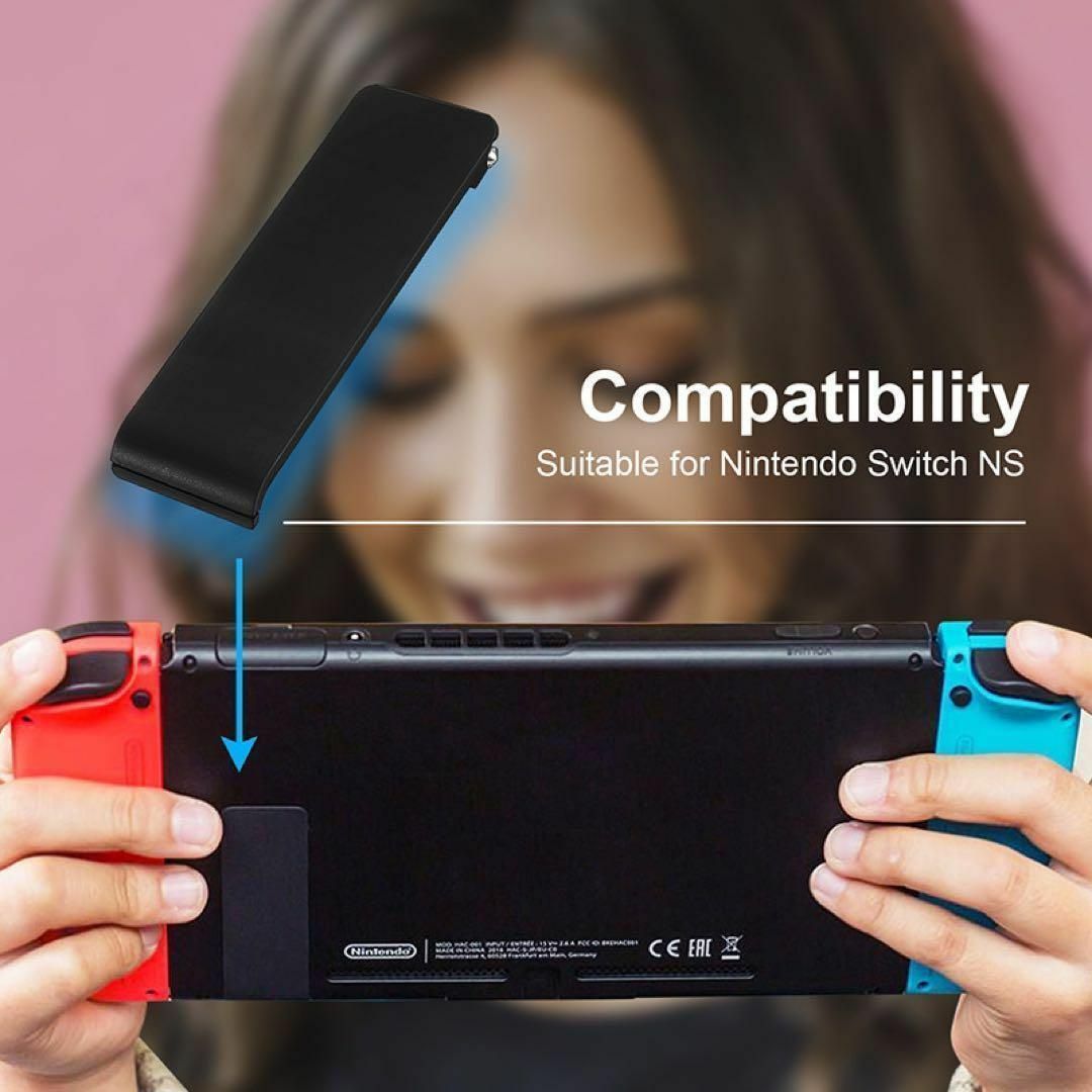 ニンテンドー スイッチ 自立 キックスタンド　任天堂 switch  交換 予備 エンタメ/ホビーのゲームソフト/ゲーム機本体(その他)の商品写真