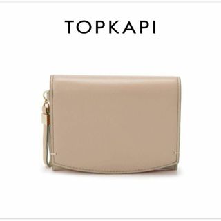 TOPKAPI - 美品★TOPKAPI ケシボ スムース レザー 2つ折り財布 413