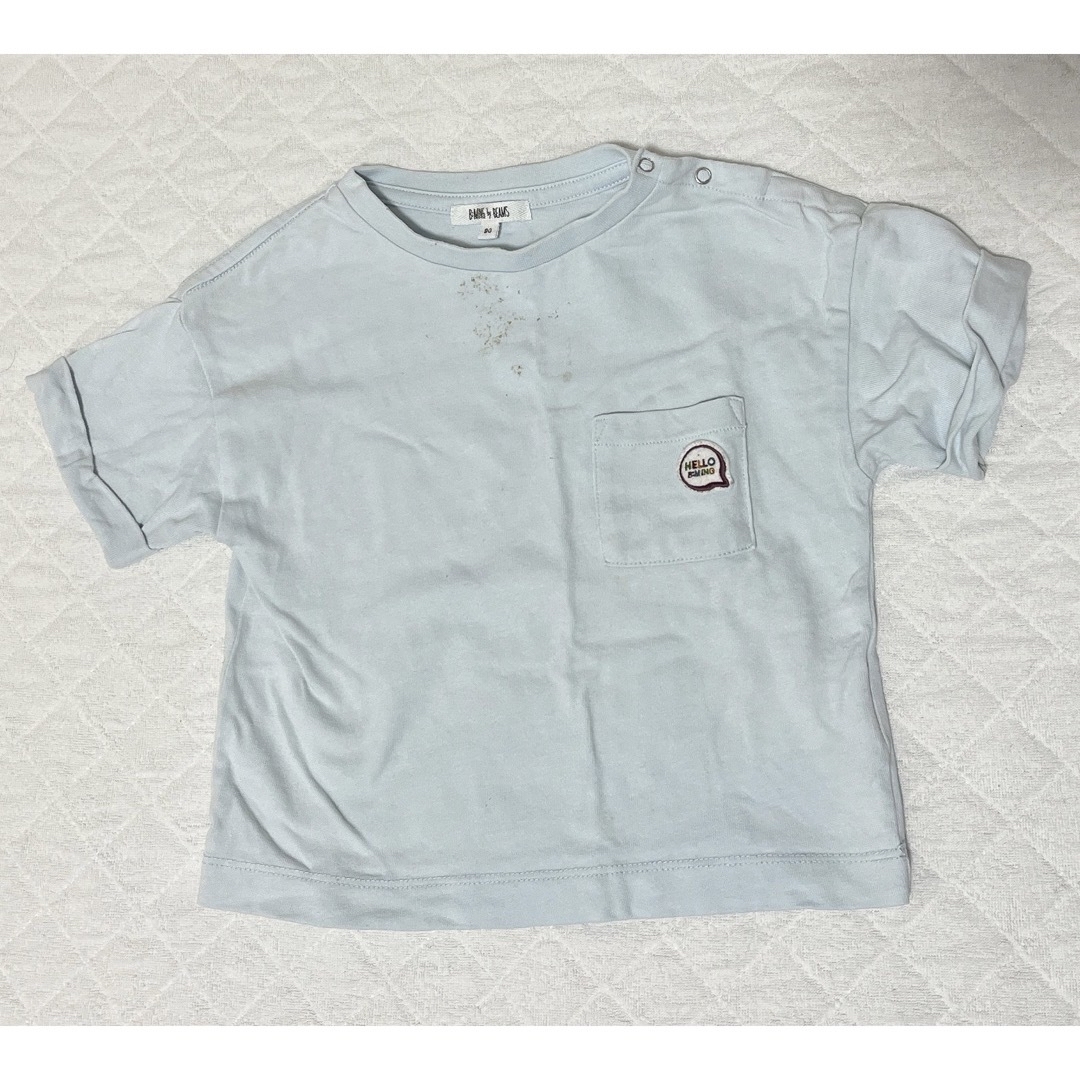 babyGAP(ベビーギャップ)の男の子サイズ90夏服まとめ売り　サロペット甚平Tシャツ　 GAP  キムランタン キッズ/ベビー/マタニティのキッズ服男の子用(90cm~)(Tシャツ/カットソー)の商品写真