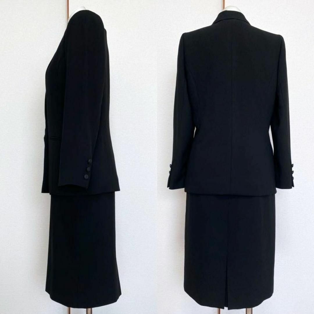 ★当日発送可能【美品】ピエールカルダン 高級喪服礼服 ワンピーススーツ 9号□ ★当日発送可能【美品】ピエールカルダン 高級喪服礼服 ワンピーススーツ 9号□