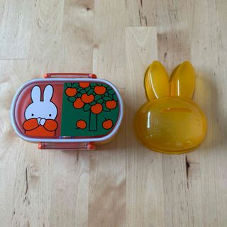 miffy - 美品 ミッフィー お弁当箱 ライス型 セット ランチボックス