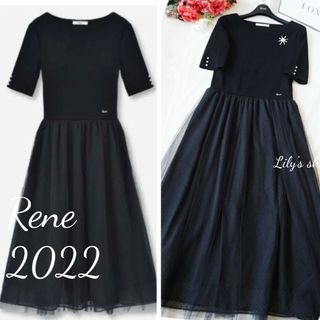 René - ルネ2022♡チュールドッキングワンピース