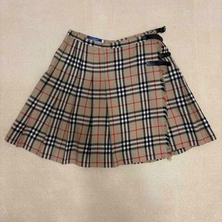 バーバリーブルーレーベル(BURBERRY BLUE LABEL)の【美品】Burberry バーバリーブルーレーベル 巻きスカート 36(ミニスカート)