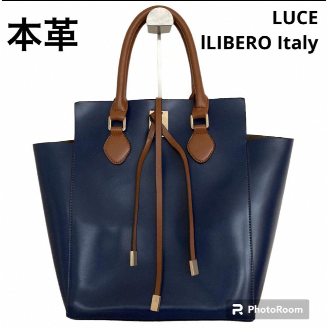 ルーチェ(ルーチェ)の未使用　ルーチェ　Luce ITALY 本革 トートバッグ 面接　参観日　PTA レディースのバッグ(トートバッグ)の商品写真