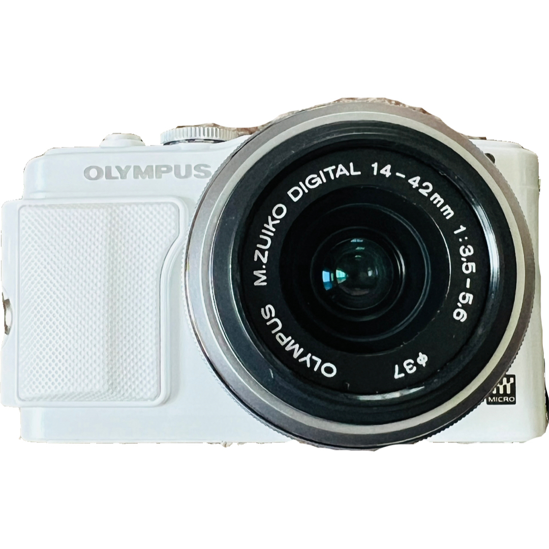 OLYMPUS(オリンパス)のミラーレス一眼 OLYMPUS pen lite e-pl6レンズキット スマホ/家電/カメラのカメラ(ミラーレス一眼)の商品写真