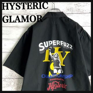 HYSTERIC GLAMOUR - 9233【超希少デザイン】ヒステリックグラマー☆バックプリントシャツ　美品