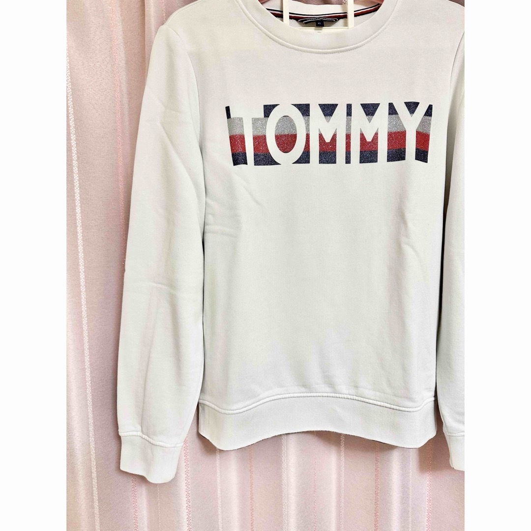 TOMMY HILFIGER(トミーヒルフィガー)の【即日発送】TOMMY トミー トレーナー レディース XS レディースのトップス(トレーナー/スウェット)の商品写真