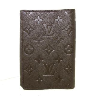 ルイヴィトン(LOUIS VUITTON)のLOUIS VUITTON(ルイヴィトン) 手帳 モノグラム・アンプラント美品  ブックカバー GI0711 ダークブラウン 日本限定 モノグラム・アンプラント(素材)(その他)