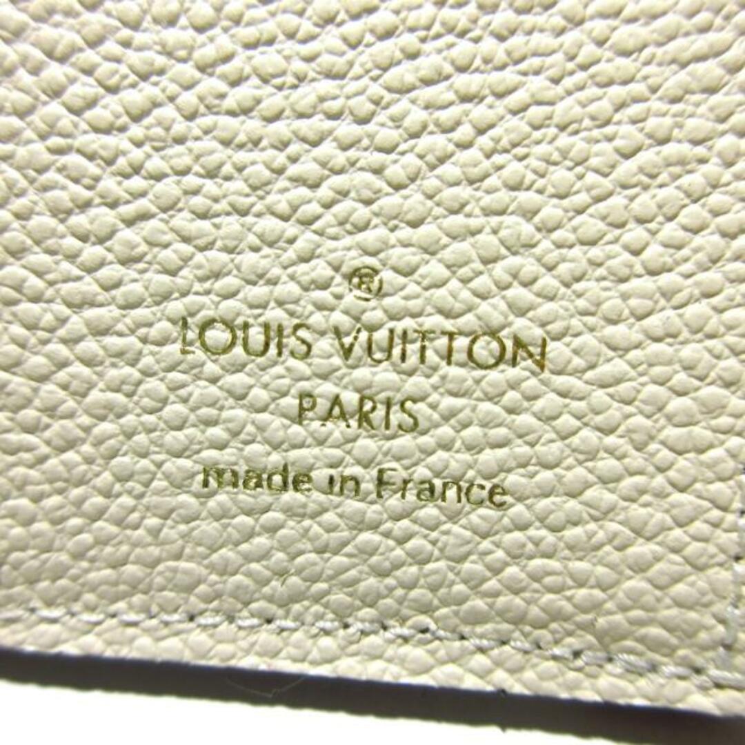 LOUIS VUITTON(ルイヴィトン)のLOUIS VUITTON(ルイヴィトン) 3つ折り財布 モノグラム・アンプラント美品  ポルトフォイユゾエ N96319 ダークブラウン×グレーベージュ×クリーム パイソンレザー×モノグラム･アンプラント レザー レディースのファッション小物(財布)の商品写真