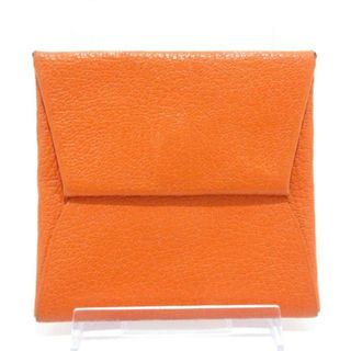 エルメス(Hermes)のHERMES(エルメス) コインケース バスティア オレンジ シェーブル(コインケース)