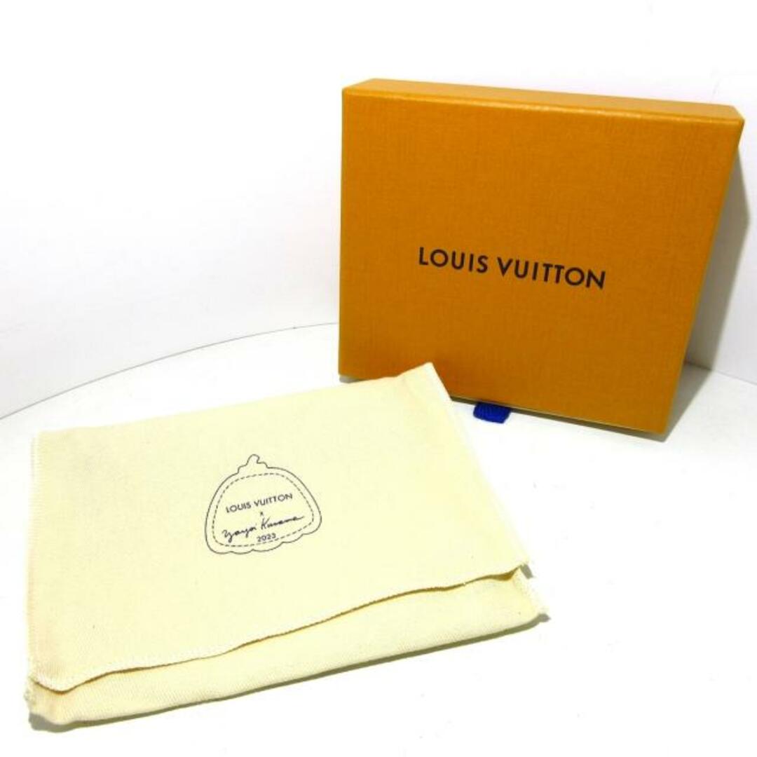 LOUIS VUITTON(ルイヴィトン)のLOUIS VUITTON(ルイヴィトン) 2つ折り財布 ルイ・ヴィトン×草間彌生新品同様  LV×YKポルトフォイユルー M81981 モノグラム×マルチ 立体的なドット･ペイントを施したモノグラム･キャンバス レディースのファッション小物(財布)の商品写真