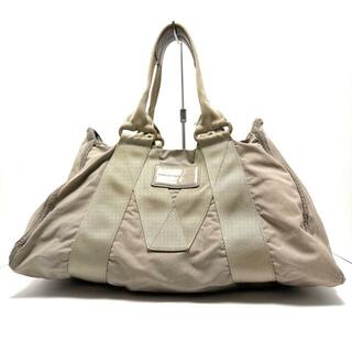 マークバイマークジェイコブス(MARC BY MARC JACOBS)のMARC BY MARC JACOBS(マークバイマークジェイコブス) トートバッグ ニュースタンダードサプライ トート ベージュ ナイロン×レザー(トートバッグ)