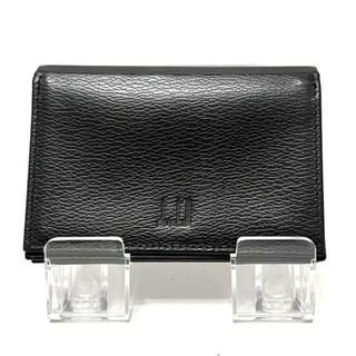 ダンヒル(Dunhill)のdunhill/ALFREDDUNHILL(ダンヒル) 名刺入れ 黒 レザー(名刺入れ/定期入れ)