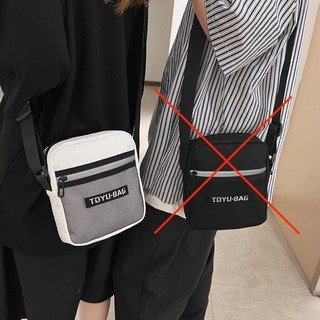 【再入荷】ショルダーバッグ　鞄　メンズ　ホワイト　カジュアル　メッシュ(ショルダーバッグ)
