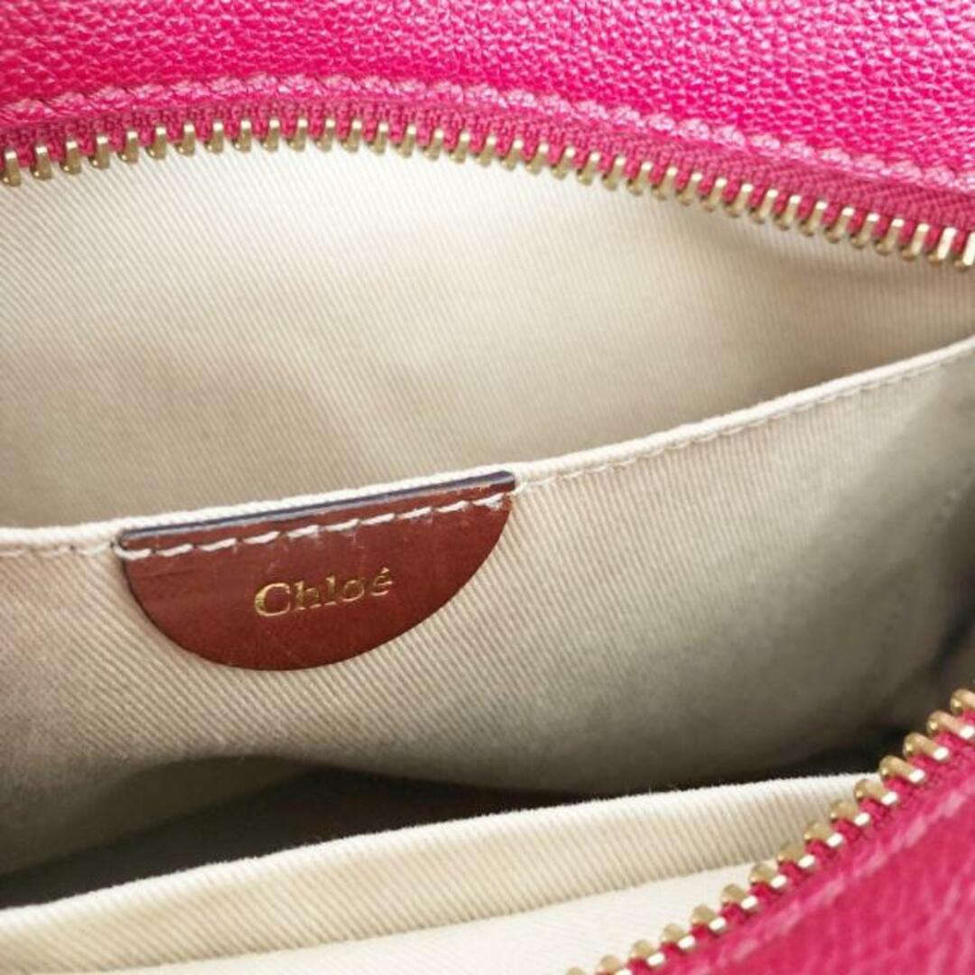 Chloe(クロエ)のChloe(クロエ) ハンドバッグ スーザン 3S1013-559 レッド×ブラウン レザー レディースのバッグ(ハンドバッグ)の商品写真