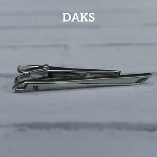 ダックス(DAKS)の【匿名配送】DAKS ダックス タイピン シルバー ロゴ シンプル(ネクタイピン)