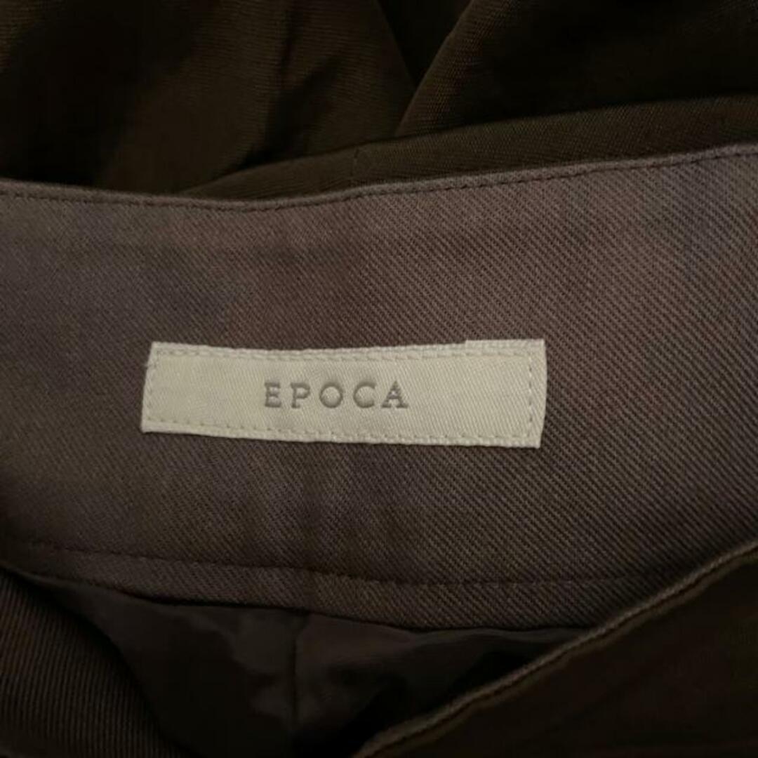EPOCA(エポカ)のEPOCA(エポカ) パンツ サイズ38 M レディース - ダークブラウン フルレングス レディースのパンツ(その他)の商品写真
