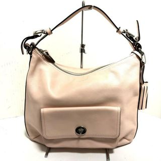 コーチ(COACH)のCOACH(コーチ) ハンドバッグ美品  レガシーレザーコートニーホーボー 22381 ピンク レザー(ハンドバッグ)