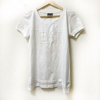 Emporio Armani - EMPORIOARMANI(エンポリオアルマーニ) 半袖Tシャツ サイズINT M レディース - 白×アイボリー クルーネック/パール