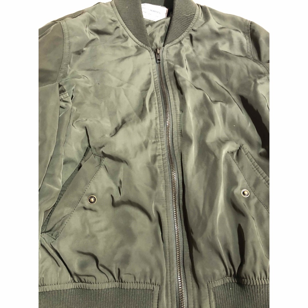 レディース　ma-1 ボンバージャケット レディースのジャケット/アウター(ミリタリージャケット)の商品写真