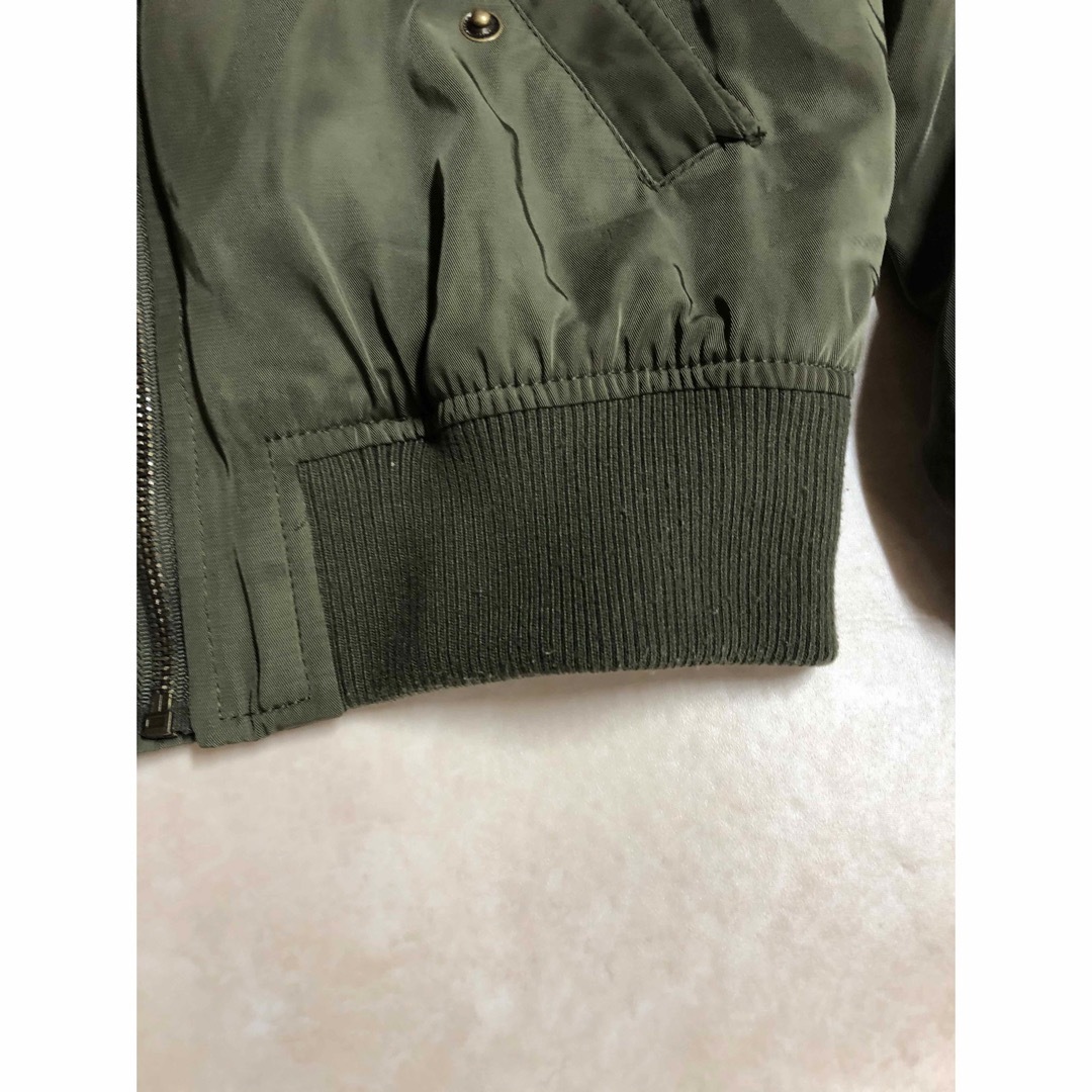 レディース　ma-1 ボンバージャケット レディースのジャケット/アウター(ミリタリージャケット)の商品写真