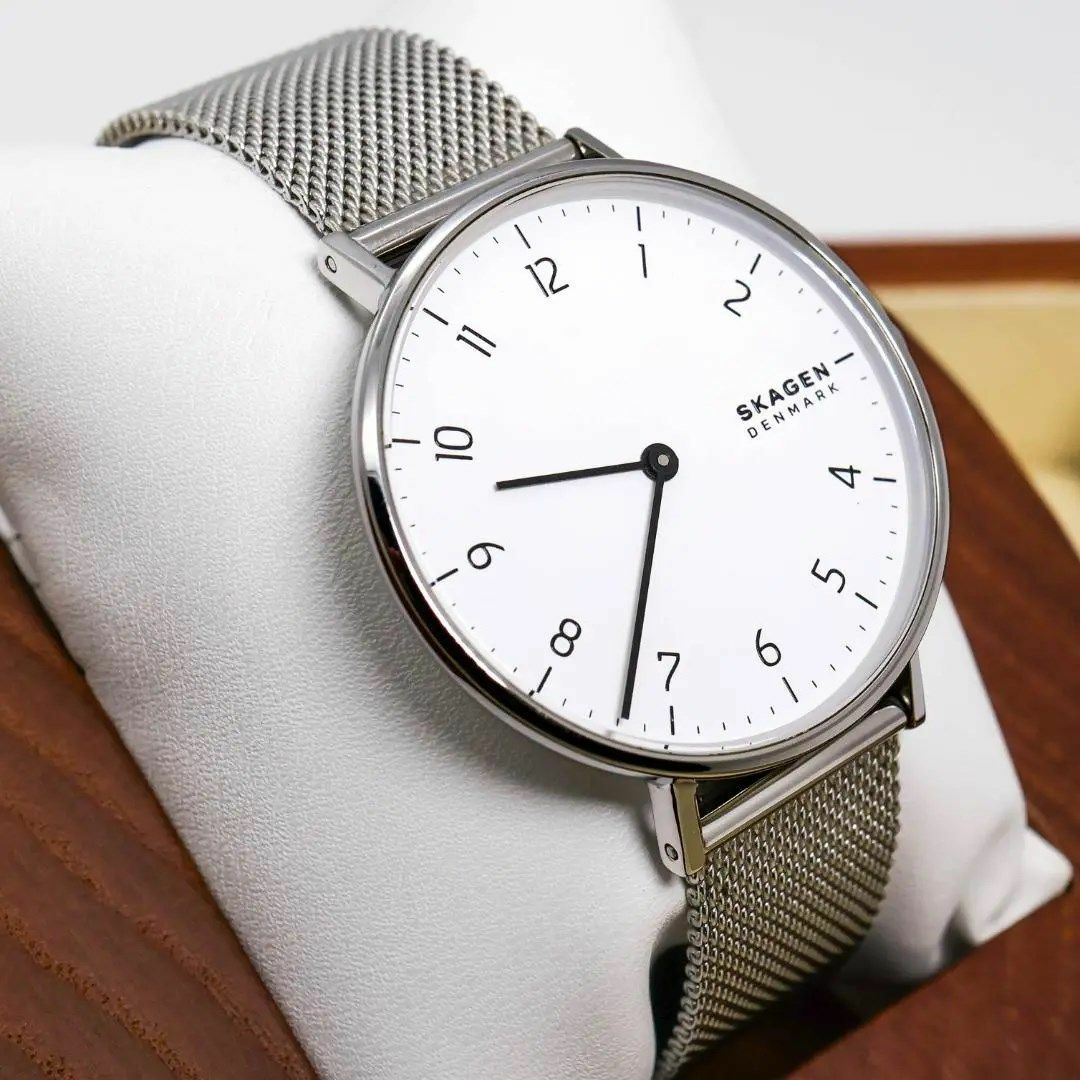 SKAGEN(スカーゲン)の◆稼働  SKAGEN 腕時計 ラウンド フリーアジャスト メンズ 新品電池 q メンズの時計(腕時計(アナログ))の商品写真