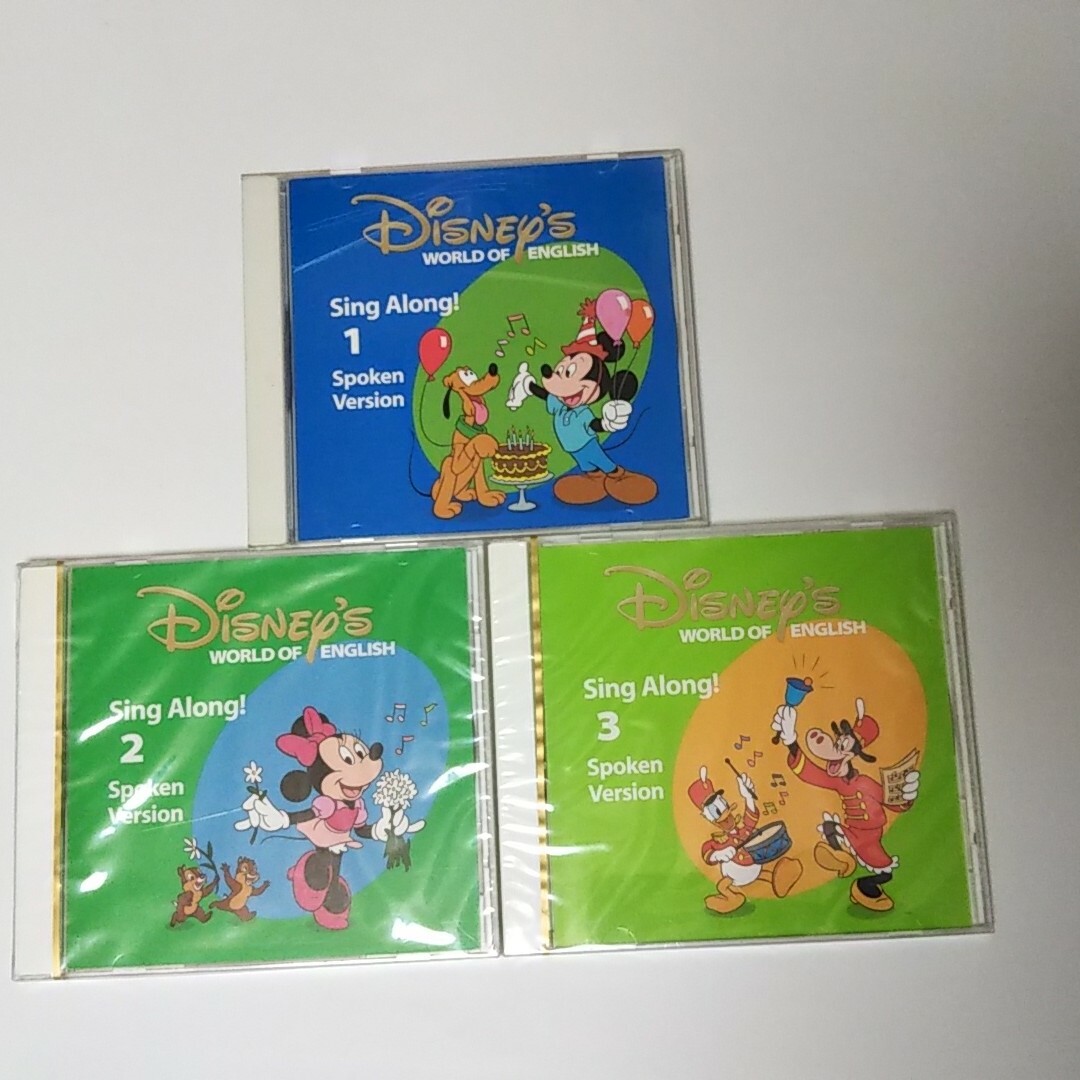 ディズニー英語システム　Sing Along! DWE　CD3枚 エンタメ/ホビーのCD(キッズ/ファミリー)の商品写真