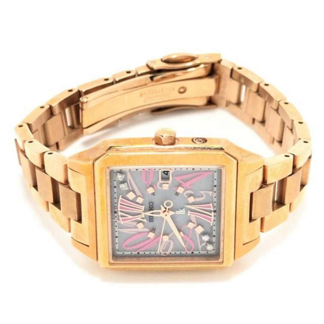SEIKO(セイコー)のSEIKO(セイコー) 腕時計 LUKIA(ルキア) 1B22-0AL0 レディース ラインストーン/電波 白 レディースのファッション小物(腕時計)の商品写真