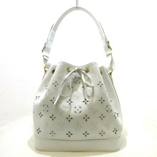 ルイヴィトン(LOUIS VUITTON)のLOUIS VUITTON(ルイヴィトン) ショルダーバッグ コレクションライン ノエPM M20740 ホワイト カーフレザー（皮革の種類：牛革）(ショルダーバッグ)