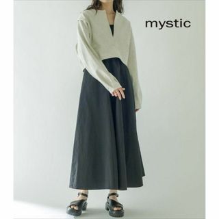 mystic - 未使用品★mystic フレアタンクワンピースSET 418