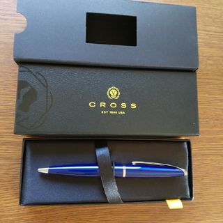 クロス(CROSS)のクロス トランスルーセントブルーラッカー  箱なしペンのみ(ペン/マーカー)