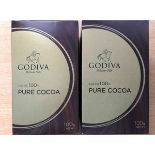 ゴディバ(GODIVA)の【GODIVA】ピュアココア 100g×2箱 純ココア ゴディバ 製菓  (その他)