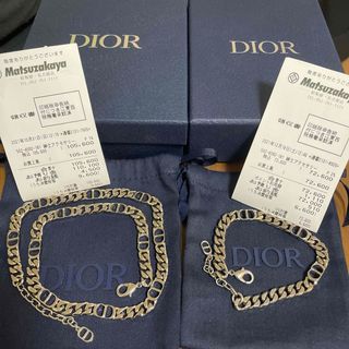 dior メンズ ネックレス ブレスレット アクセサリー