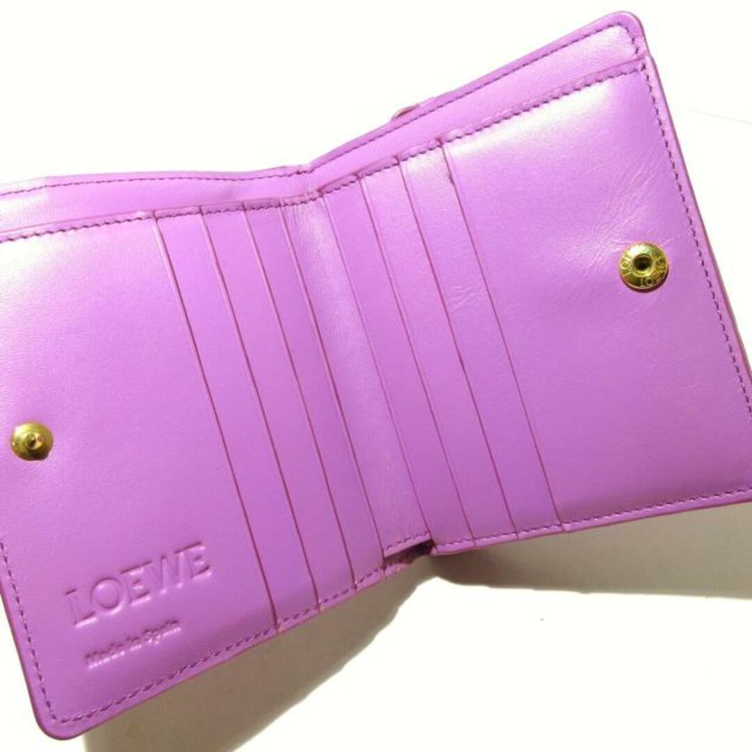 LOEWE - LOEWE(ロエベ) 2つ折り財布美品 パズル コンパクト ジップ ...