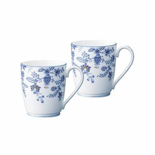 Noritake ノリタケ マグカップ (ペアセット) 295cc ブルーソレン(テーブル用品)