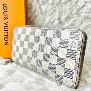 ルイヴィトン(LOUIS VUITTON)の⑨Louis Vuitton ルイヴィトン ダミエ アズール ジッピーウォレット(財布)