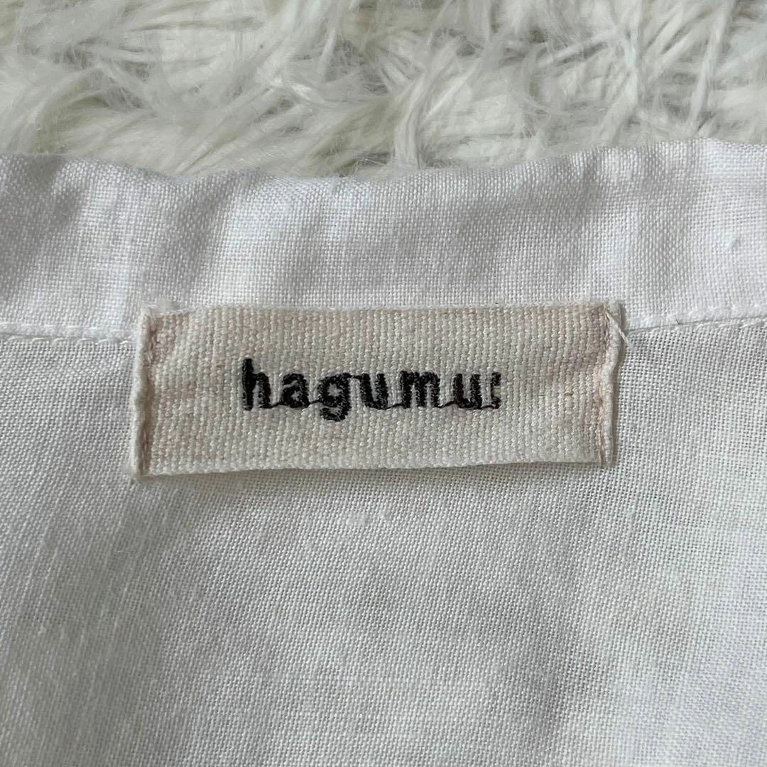 hagumu ハグム　リネン　マキシ　白シャツ　ワンピース レディースのワンピース(ロングワンピース/マキシワンピース)の商品写真