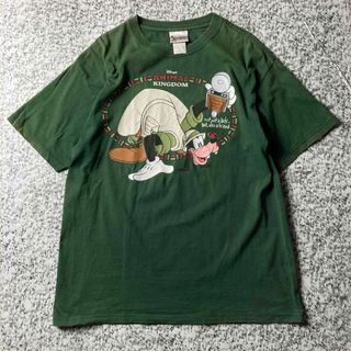 ディズニー(Disney)の【90sUSA製】ディズニー　アニマルキングダム　グーフィー　フェードTシャツ(Tシャツ/カットソー(半袖/袖なし))