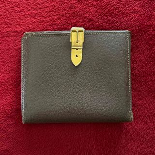 グッチ(Gucci)のGUCCI 二つ折り財布　ゴールドベルト　オールドグッチ(財布)