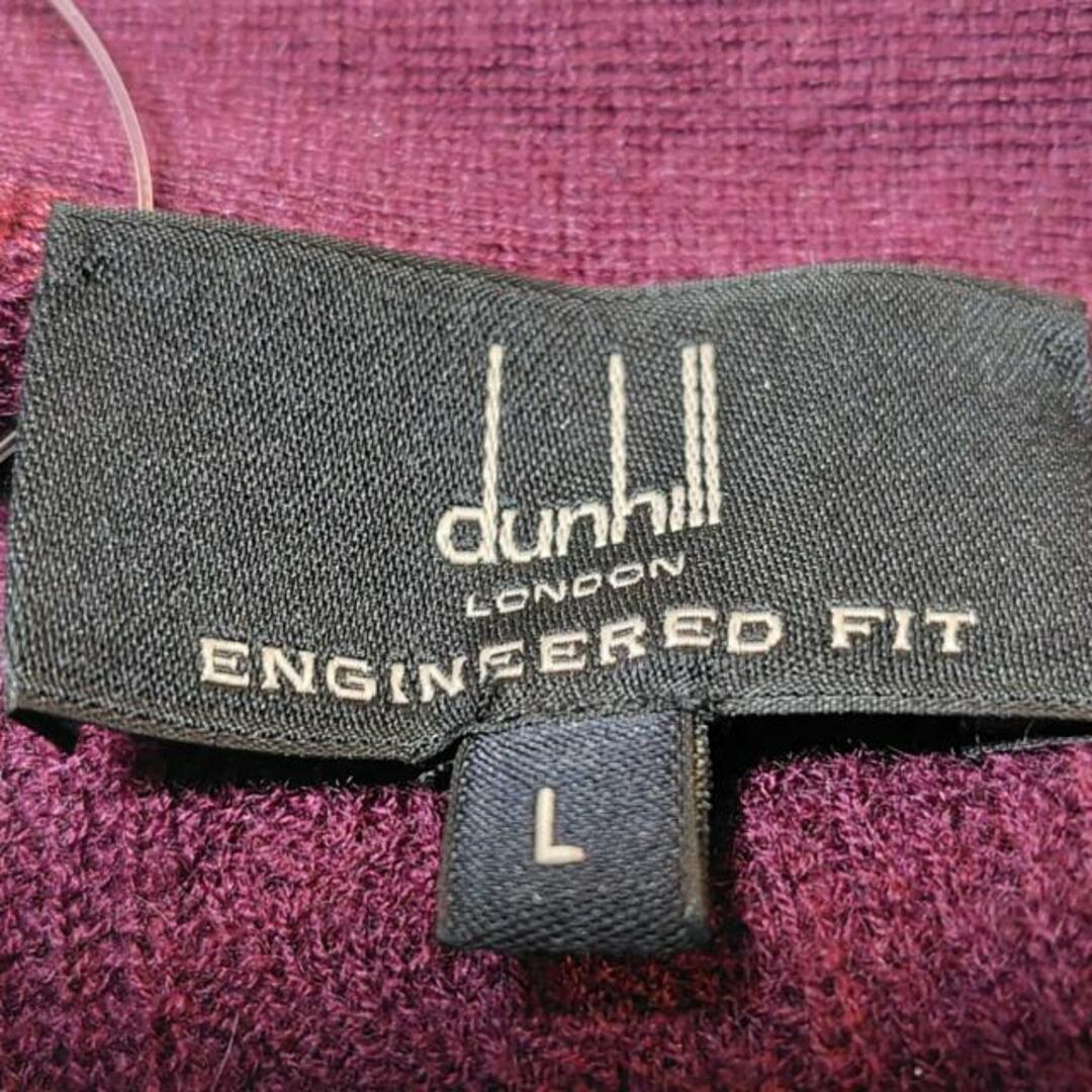 Dunhill(ダンヒル)のdunhill/ALFREDDUNHILL(ダンヒル) ベスト サイズL メンズ - ボルドー カシミヤ メンズのトップス(ベスト)の商品写真