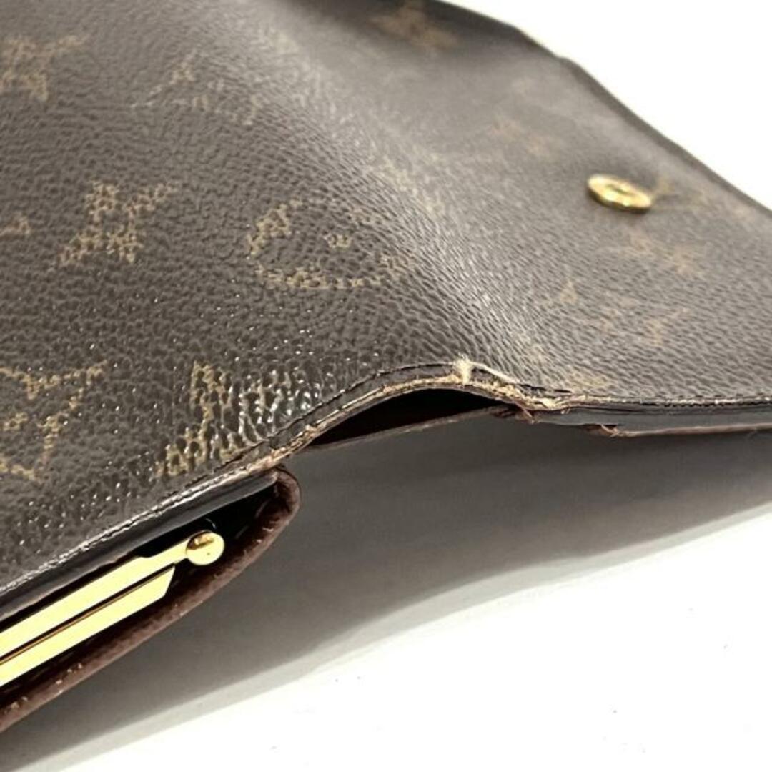 LOUIS VUITTON(ルイヴィトン)のLOUIS VUITTON(ルイヴィトン) 2つ折り財布 モノグラム ポルトモネビエヴィエノワ M61663 - モノグラム・キャンバス ×クロスグレインレザー レディースのファッション小物(財布)の商品写真