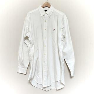 ラルフローレン(Ralph Lauren)のRalphLauren(ラルフローレン) 長袖シャツ サイズ15 メンズ - 白(シャツ)