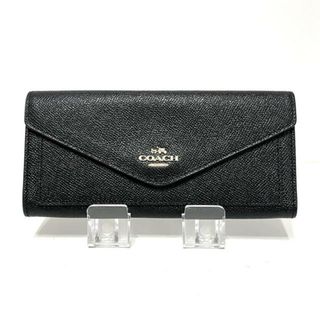 コーチ(COACH)のCOACH(コーチ) 長財布 - 57715 黒 レザー(財布)