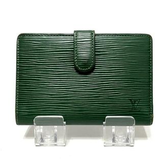 ルイヴィトン(LOUIS VUITTON)のLOUIS VUITTON(ルイヴィトン) 2つ折り財布 エピ ポルトモネビエヴィエノワ M63244 ボルネオグリーン レザー（LVロゴの刻印入り）(財布)