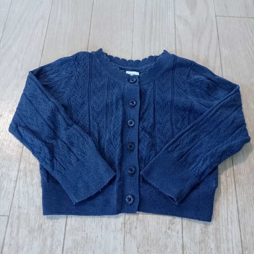 babyGAP(ベビーギャップ)のベビー　カーディガン キッズ/ベビー/マタニティのキッズ服女の子用(90cm~)(カーディガン)の商品写真