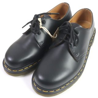 ドクターマーチン(Dr.Martens)の未使用品□Dr.Martens ドクターマーチン 10085001 1461 59 レースアップ 3ホール スムースレザー ダービーシューズ レザーシューズ ブラック 7 箱付き メンズ(その他)