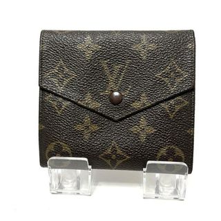 ルイヴィトン(LOUIS VUITTON)のLOUIS VUITTON(ルイヴィトン) Wホック財布 モノグラム ポルトモネビエ(旧型) 190 - モノグラム・キャンバス(財布)