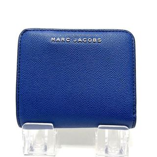 マークジェイコブス(MARC JACOBS)のMARC JACOBS(マークジェイコブス) 2つ折り財布 - M0016993 ブルー レザー(財布)