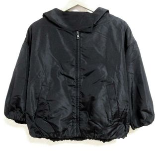 プラダ(PRADA)のPRADA(プラダ) ブルゾン サイズ38 S レディース - 黒 長袖/春/秋(ブルゾン)